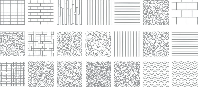 Set of abstract seamless patterns with geometric and organic lines geometric abstract seamless background minimalist scribble monochrome artistic creative wallpaper continuous illustration