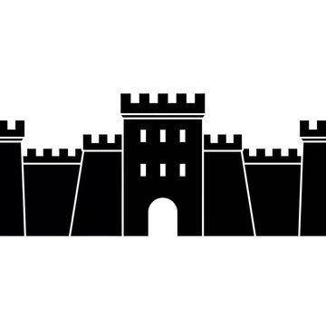 Black Castle Wall Gate.