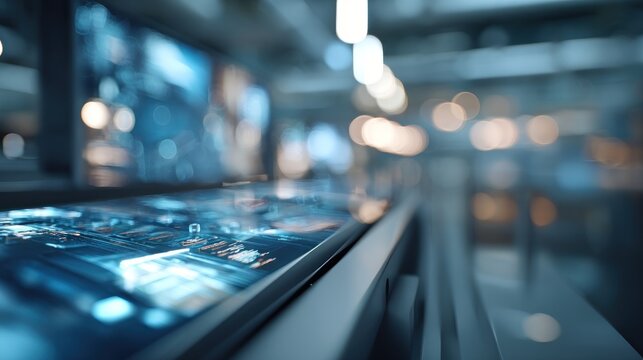 Circuit board technology in blue light