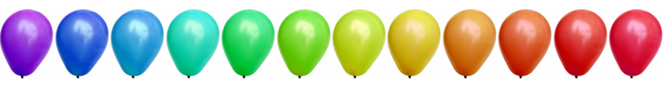 Ballons arc-en-ciel 