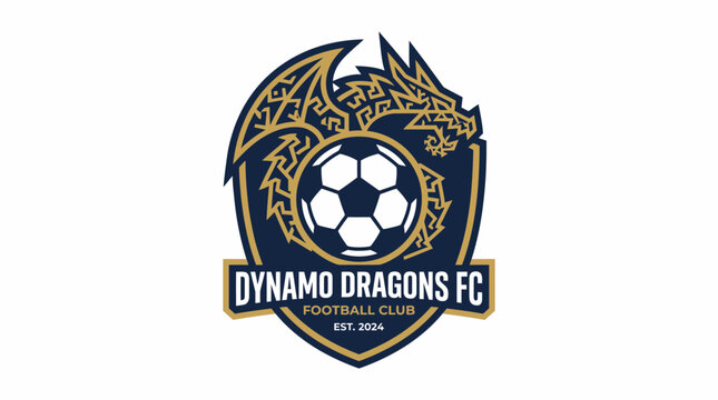 Dynamo Dragons Football Club Vector Logo