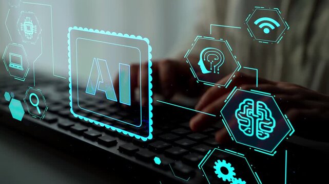 AI Assistant Brain Processor with LLM Technology, Big Data, Machine Learning, Generative AI for Business Support, Future Agentic AI Technology and Artificial Intelligence Prompt Engineering. Thunk