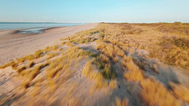 FPV Drone Flight at Zeeland, Netherlands