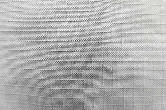 Grey Fabric Ripstop Texture &ndash; Symbol and Background Structure for Textile Industry, Manufacturing, Material Costs
