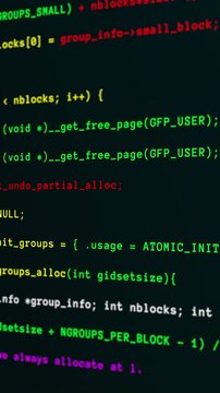 High-tech portrait interface displaying system source code syntax and cyber security encryption data logs.