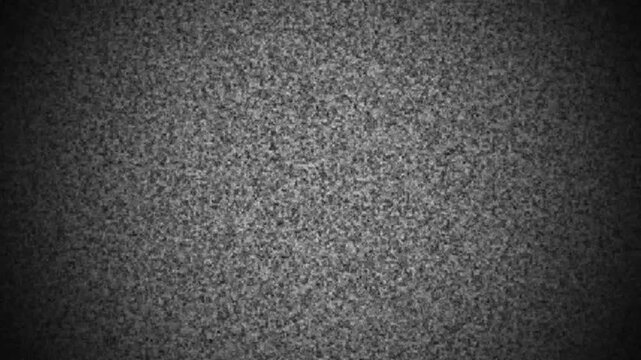 Noise on a old TV screen. tv screen VHS analog television with static noise and glitch distortion ,Analog tv static noise background, retro television glitch effect, monochrome grainy texture overlay