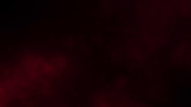 Red smoke clouds abstract background texture 4K, Dark Red Clouded Atmosphere Background, Abstract red smoke or fog slowly moving on dark background