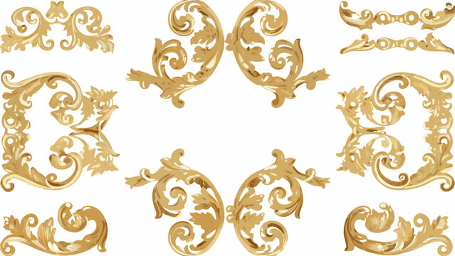 Round Rocailles Vector
