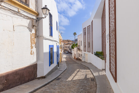 Traditional Street in Ayamonte, Andalusia, Spain