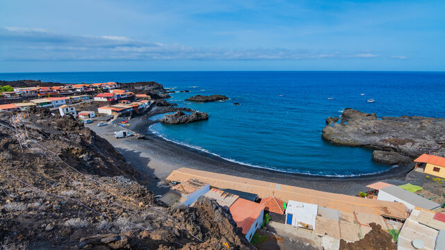 Viewpoint of Las Hoyas (La Palma, Spain)