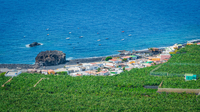 Viewpoint of Las Hoyas (La Palma, Spain)