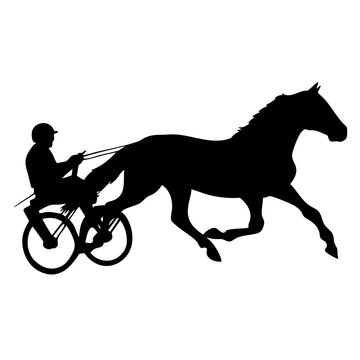 Standardbred Horse logo design