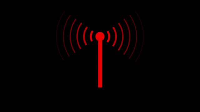 Wi-fi wireless internet network net connection icon logo wi-fi . technology wireless signal icon .