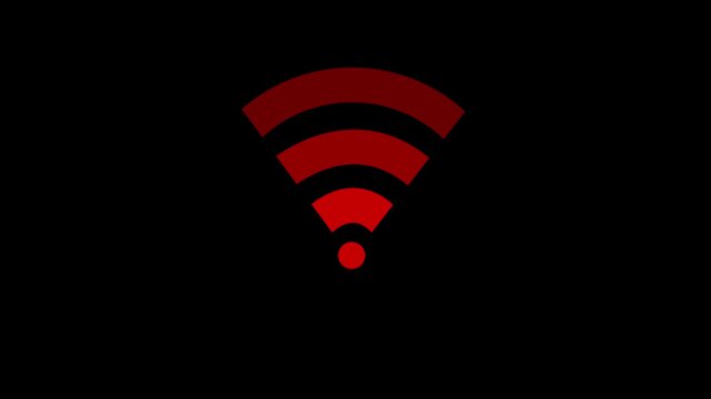 Wifi wireless internet signal flat icon. Wi-fi signal symbol. Internet Connection.