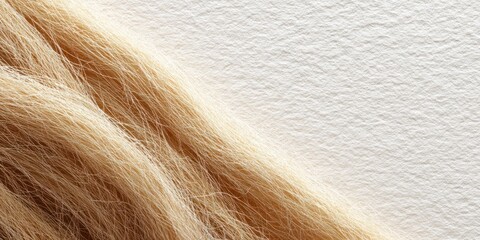 Fototapeta premium Close up of blonde hair with textured surface for beauty or fashion themes