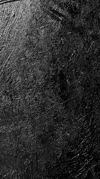 Black Paint smear and mix. Stop-Motion animation.          