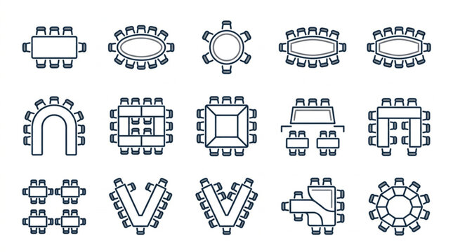 Assorted Electronic Component Package Outlines