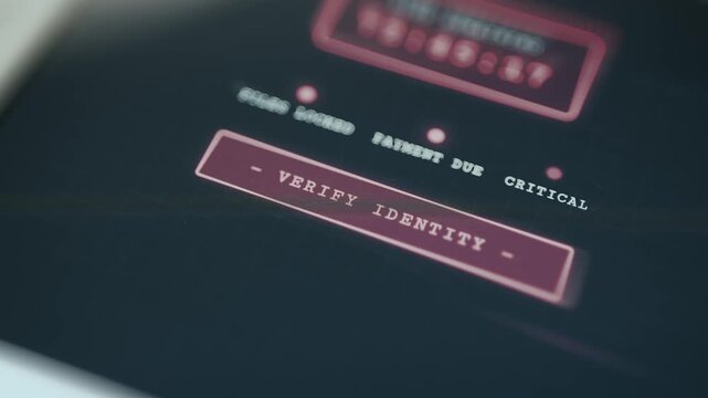 User selects option Verify Identity, status Identity Verified