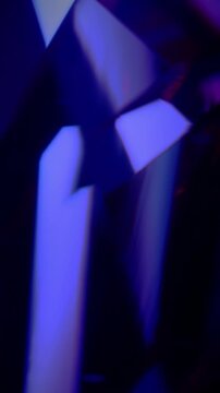 Color Glass Refraction. Abstract color background with light effects.