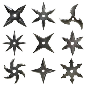Ninja Throwing Stars Set