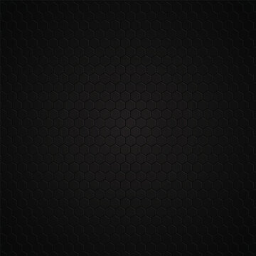hexagonal dark pattern background 