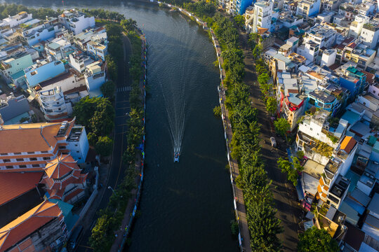 A morning in Ho Chi Minh city, Vietnam. Photo taken on November 2025. 