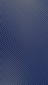 Blue Geometric Texture Rotation. Smooth continuous rotation of  blue geometric diamond pattern texture. 