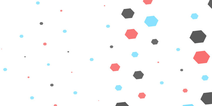 PrintAbstract Hexagon Pattern Vector Background