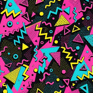 Colorful Abstract Pattern Design for Creative Projects