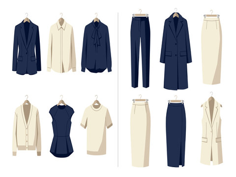 Women&rsquo;s professional business attire and office clothing set