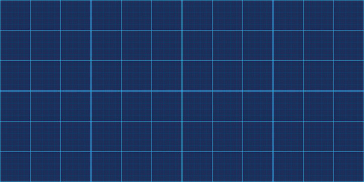 Blue technical grid background with bright cyan lines, geometric square pattern and precise blueprint style layout designed for engineering presentations, digital interfaces and modern templates