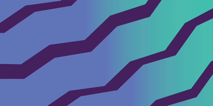 Zigzag Blue Purple Background. EPL Premier League thumbnail video print web background. eps10