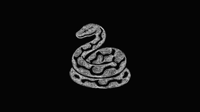 Sketch python icon animation - smooth progressive reveal