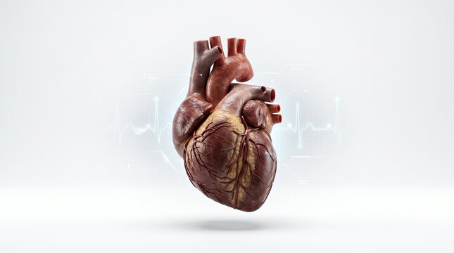 Human Heart Anatomy Model