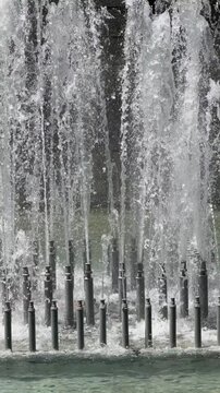 Water Fountain Display: A dynamic water fountain creates a mesmerizing display of cascading streams and spray, bringing a refreshing and lively ambiance to the surrounding area.