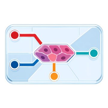 Abstract Organ-on-Chip Microfluidic Device for Biomedical Research
