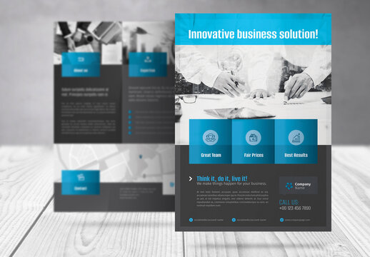 Business Corporate Company Flyer Design