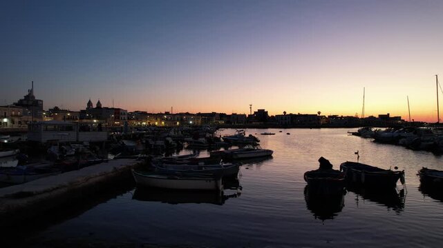 Santo Spirito-Catino-San Pio - stunning aerial view of the harbor from the side