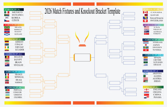2026 Match Fixtures and Knockout Bracket Template 1.eps