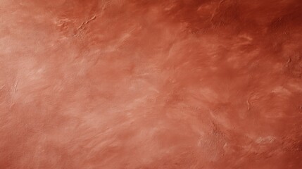 Fototapeta premium luxurious matte terracotta wall with subtle texture, contemporary interior styling, elegant minimalist decor, rich color depth, soft natural light