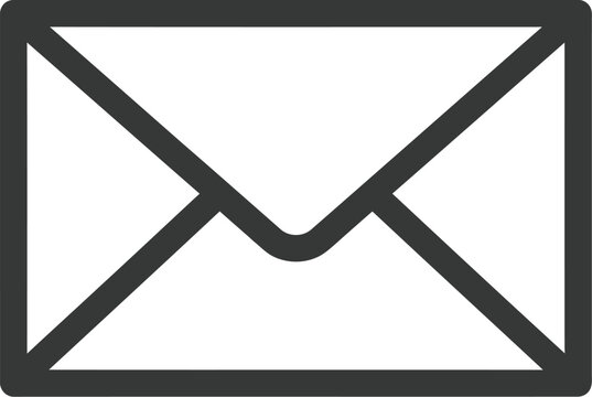 Envelope icon represents digital communication and messaging systems for modern business platforms.