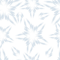 Fototapeta premium beautiful digital flower allover seamless design vector pattern ethnic