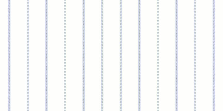 Fine Indigo Blue Vertical Ticking Stripe Seamless Vector Pattern - Clean French Country Geometric Fabric Texture Wallpaper