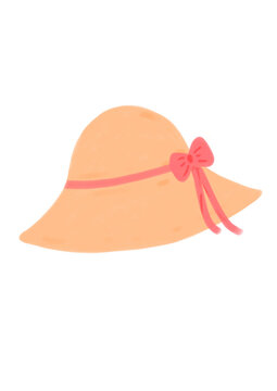 Simple hat illustration