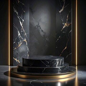 Marble podium