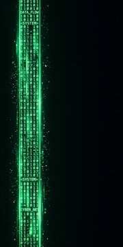 abstract binary code background