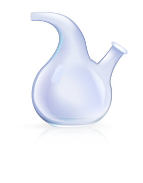 Empty Laboratory Flask