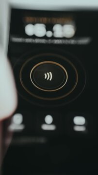 Terminal is currently awaiting payment from the user