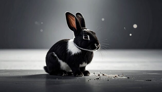 Rabbit portrait