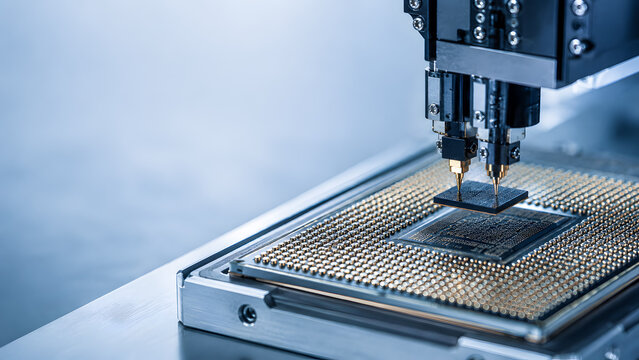 Robotic Placement of Advanced Semiconductor Chiplet
